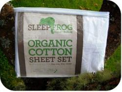 Organic cotton sheet set 