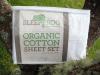 Organic Cotton Sheet Set - Bassinet to King Single