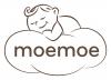 Baby sleeping on a cloud picture - logo for Moemoe